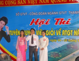 Hội thi tuyên truyền viên giỏi về ATGT